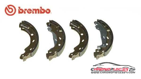 Achat de BREMBO S 50 504 Jeu de mâchoires de frein pas chères