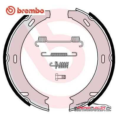 Achat de BREMBO S 50 507 Jeu de mâchoires de frein, frein de stationnement pas chères