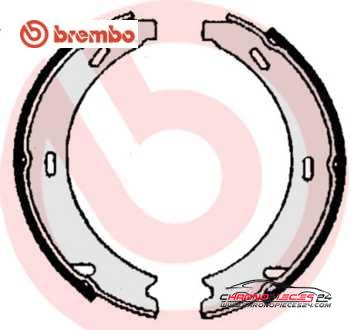 Achat de BREMBO S 50 508 Jeu de mâchoires de frein, frein de stationnement pas chères