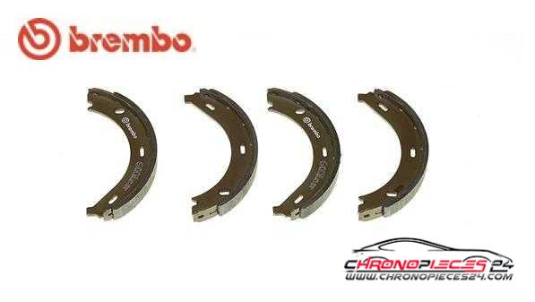 Achat de BREMBO S 50 509 Jeu de mâchoires de frein, frein de stationnement pas chères