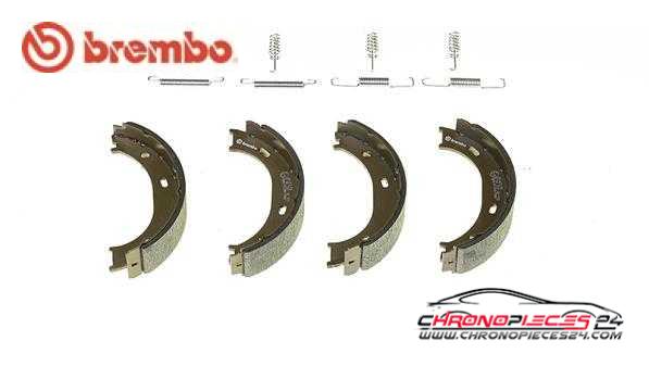 Achat de BREMBO S 50 510 Jeu de mâchoires de frein, frein de stationnement pas chères