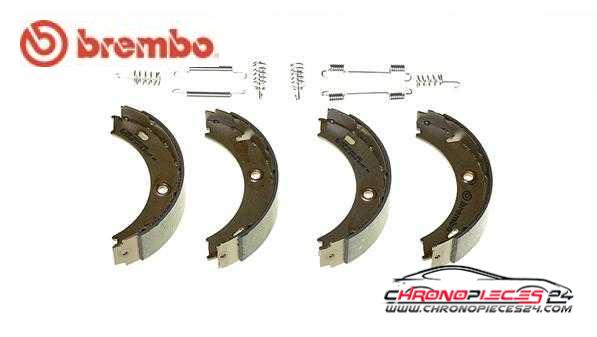 Achat de BREMBO S 50 512 Jeu de mâchoires de frein, frein de stationnement pas chères