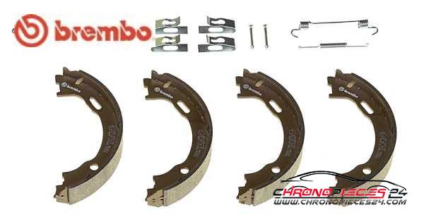 Achat de BREMBO S 50 515 Jeu de mâchoires de frein, frein de stationnement pas chères