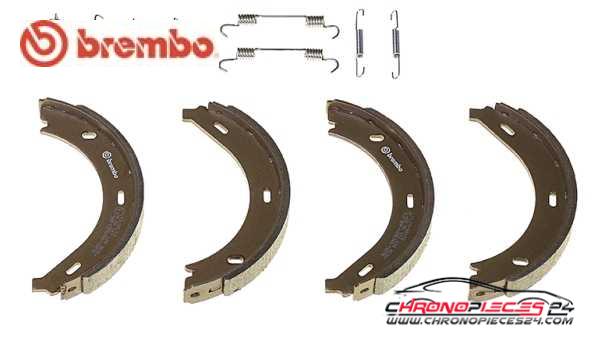 Achat de BREMBO S 50 517 Jeu de mâchoires de frein, frein de stationnement pas chères