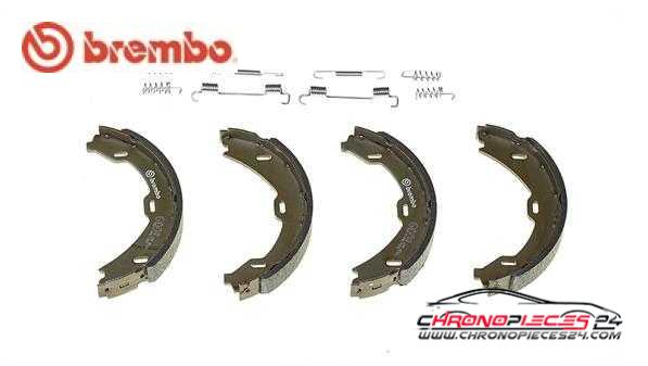 Achat de BREMBO S 50 518 Jeu de mâchoires de frein, frein de stationnement pas chères