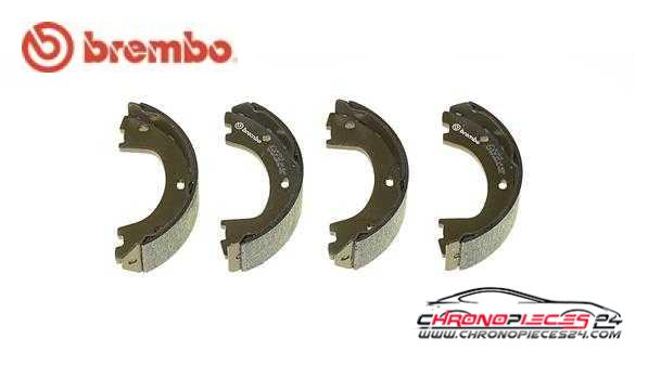 Achat de BREMBO S 50 521 Jeu de mâchoires de frein, frein de stationnement pas chères