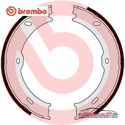 Achat de BREMBO S 50 523 Jeu de mâchoires de frein, frein de stationnement pas chères