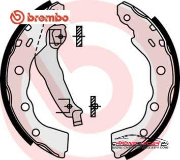 Achat de BREMBO S 54 515 Jeu de mâchoires de frein pas chères