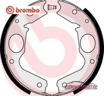 Achat de BREMBO S 54 518 Jeu de mâchoires de frein, frein de stationnement pas chères