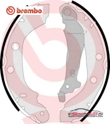 Achat de BREMBO S 56 509 Jeu de mâchoires de frein pas chères