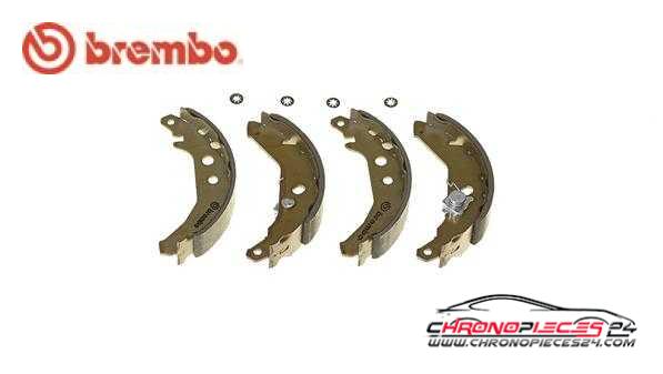 Achat de BREMBO S 56 534 Jeu de mâchoires de frein pas chères