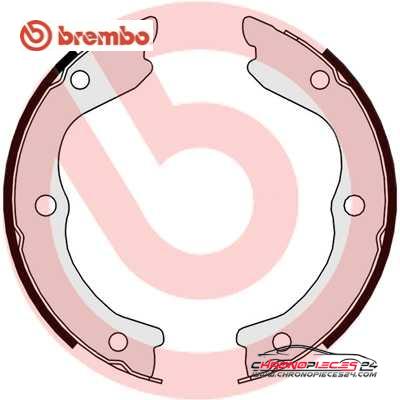 Achat de BREMBO S 56 543 Jeu de mâchoires de frein, frein de stationnement pas chères