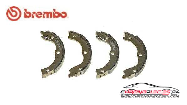 Achat de BREMBO S 56 543 Jeu de mâchoires de frein, frein de stationnement pas chères