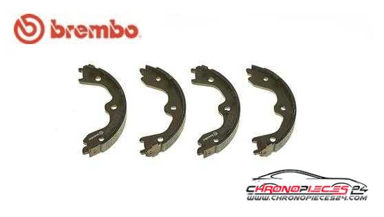 Achat de BREMBO S 56 544 Jeu de mâchoires de frein, frein de stationnement pas chères