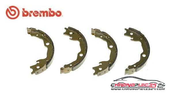 Achat de BREMBO S 56 545 Jeu de mâchoires de frein, frein de stationnement pas chères