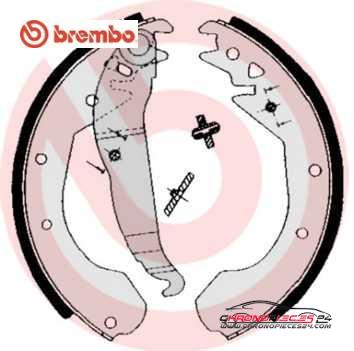 Achat de BREMBO S 59 510 Jeu de mâchoires de frein pas chères