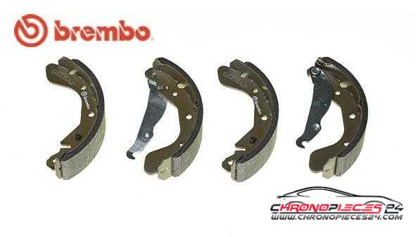 Achat de BREMBO S 59 513 Jeu de mâchoires de frein pas chères