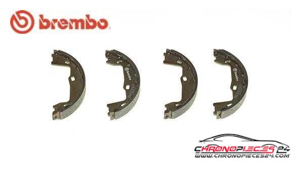 Achat de BREMBO S 59 521 Jeu de mâchoires de frein, frein de stationnement pas chères