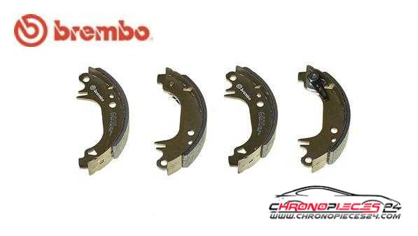 Achat de BREMBO S 61 513 Jeu de mâchoires de frein pas chères