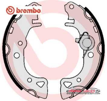 Achat de BREMBO S 61 516 Jeu de mâchoires de frein pas chères