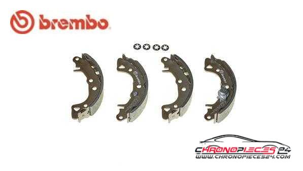 Achat de BREMBO S 61 516 Jeu de mâchoires de frein pas chères