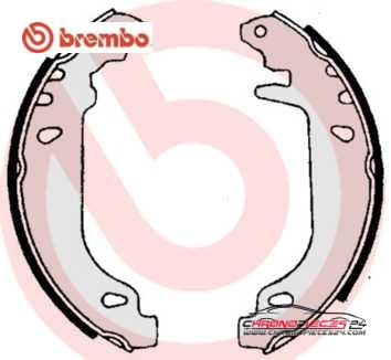 Achat de BREMBO S 61 519 Jeu de mâchoires de frein pas chères