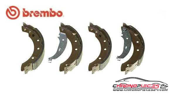 Achat de BREMBO S 61 520 Jeu de mâchoires de frein pas chères