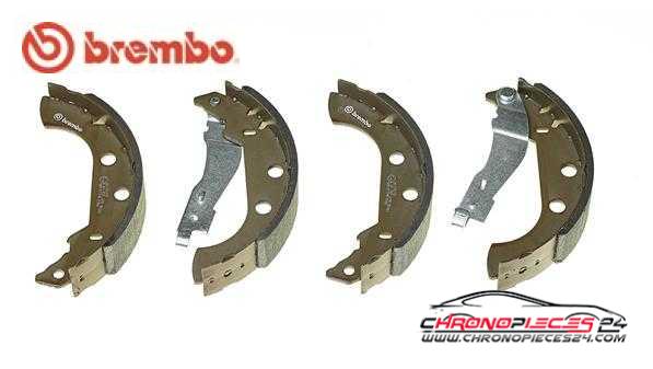 Achat de BREMBO S 61 521 Jeu de mâchoires de frein pas chères