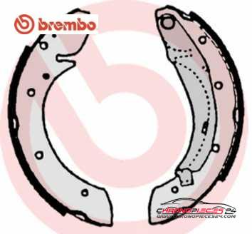 Achat de BREMBO S 61 522 Jeu de mâchoires de frein pas chères