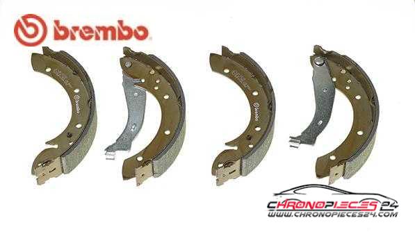 Achat de BREMBO S 61 522 Jeu de mâchoires de frein pas chères