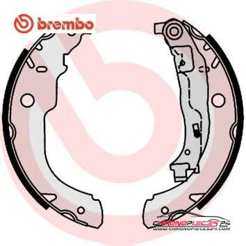 Achat de BREMBO S 61 528 Jeu de mâchoires de frein pas chères