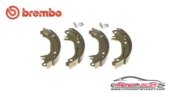 Achat de BREMBO S 61 535 Jeu de mâchoires de frein pas chères