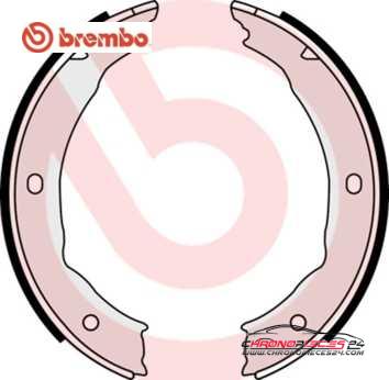 Achat de BREMBO S 61 540 Jeu de mâchoires de frein, frein de stationnement pas chères