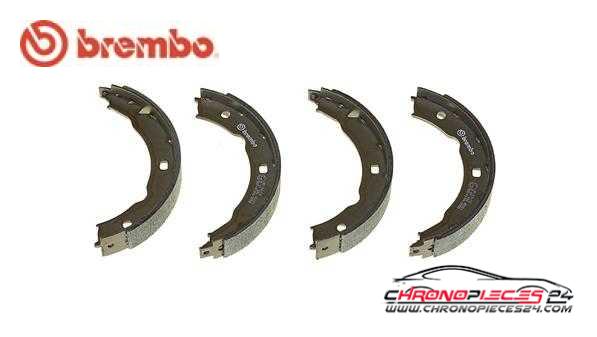 Achat de BREMBO S 61 540 Jeu de mâchoires de frein, frein de stationnement pas chères