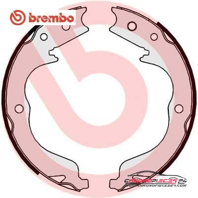 Achat de BREMBO S 61 542 Jeu de mâchoires de frein, frein de stationnement pas chères