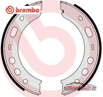 Achat de BREMBO S 65 503 Jeu de mâchoires de frein, frein de stationnement pas chères