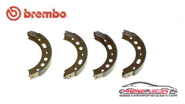 Achat de BREMBO S 65 503 Jeu de mâchoires de frein, frein de stationnement pas chères