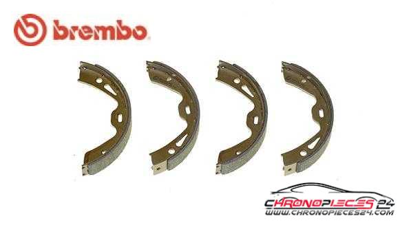 Achat de BREMBO S 65 504 Jeu de mâchoires de frein, frein de stationnement pas chères