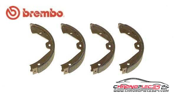 Achat de BREMBO S 65 505 Jeu de mâchoires de frein, frein de stationnement pas chères