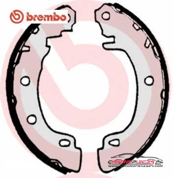 Achat de BREMBO S 68 522 Jeu de mâchoires de frein pas chères