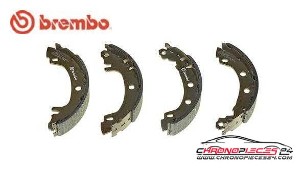 Achat de BREMBO S 68 522 Jeu de mâchoires de frein pas chères