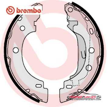 Achat de BREMBO S 68 523 Jeu de mâchoires de frein pas chères