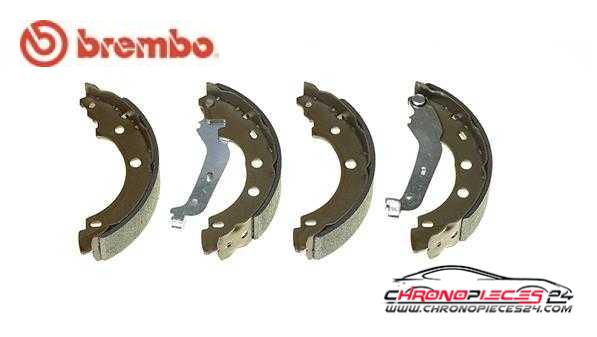 Achat de BREMBO S 68 523 Jeu de mâchoires de frein pas chères