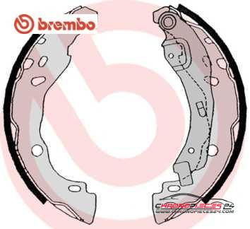 Achat de BREMBO S 68 525 Jeu de mâchoires de frein pas chères