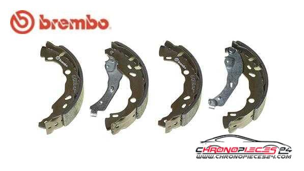 Achat de BREMBO S 68 525 Jeu de mâchoires de frein pas chères