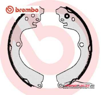 Achat de BREMBO S 78 505 Jeu de mâchoires de frein pas chères