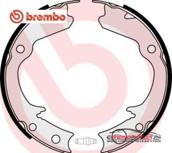 Achat de BREMBO S 78 508 Jeu de mâchoires de frein, frein de stationnement pas chères