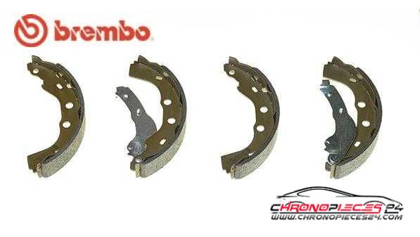 Achat de BREMBO S 78 510 Jeu de mâchoires de frein pas chères