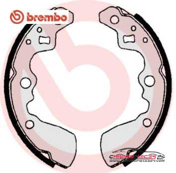 Achat de BREMBO S 79 501 Jeu de mâchoires de frein pas chères