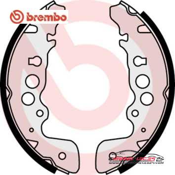 Achat de BREMBO S 79 521 Jeu de mâchoires de frein pas chères